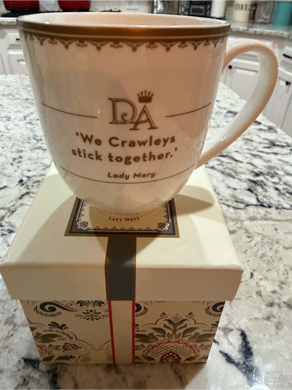 Downton Abbey Collectible Coffee Mug Lady Mary  World Market 2014